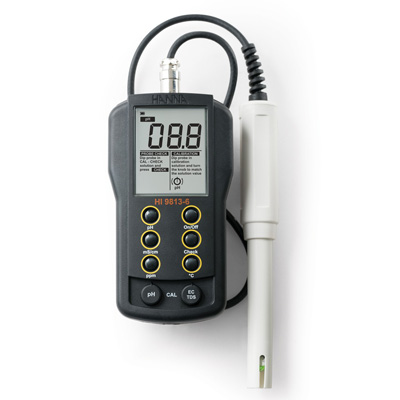哈納微電腦pH-EC-TDS-℃測(cè)定儀HI9813-6
